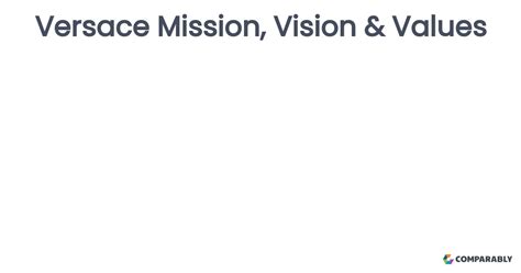 mision y vision de versace|versace mx perfil.